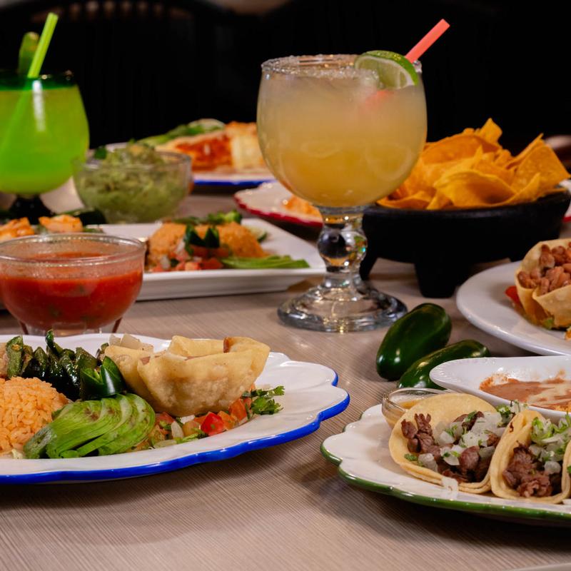 Restaurant food spread for catering